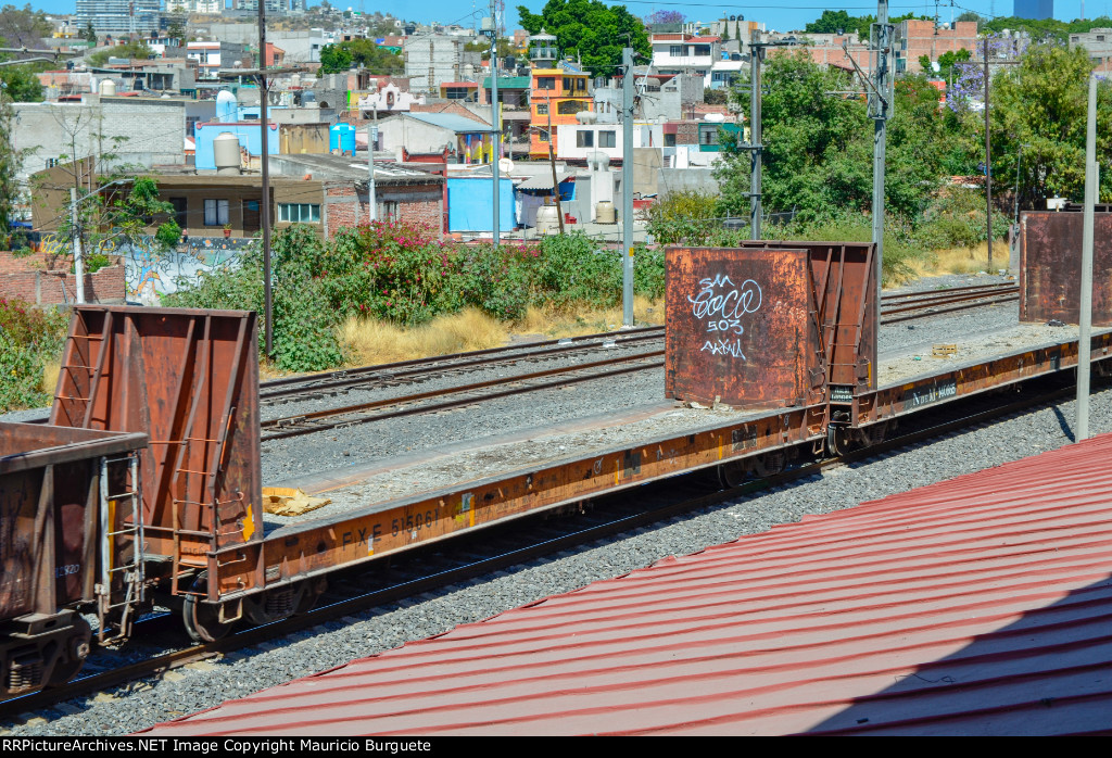 FXE Bulkhead Flat car